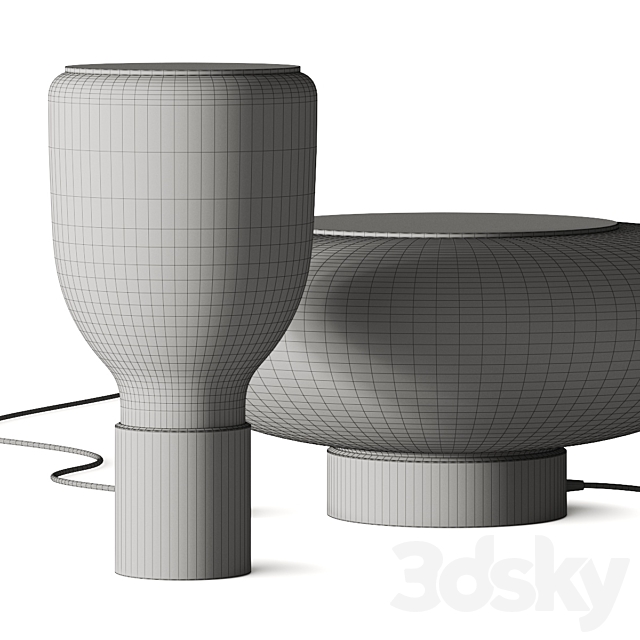 Bonaldo Acquerelli Table Lamp 3DSMax File - thumbnail 4