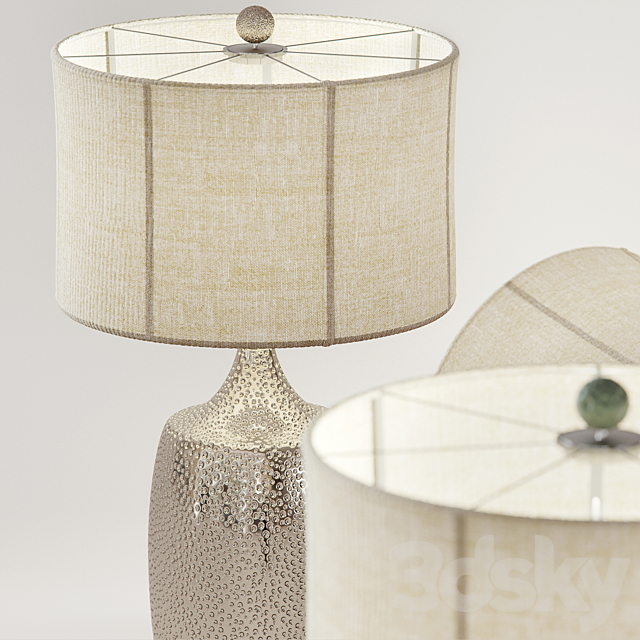 Bosch Hammered Table Lamp 3DSMax File - thumbnail 2