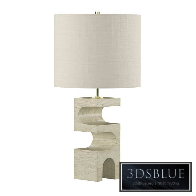 Boveda Table Lamp (Crate and Barrel) 3DS Max - thumbnail 3