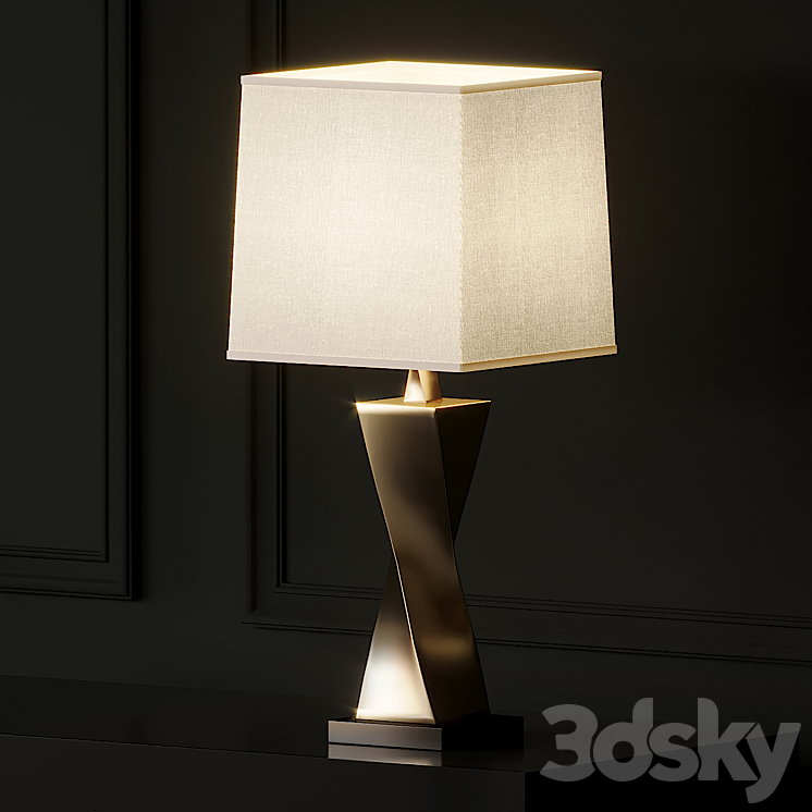 Brendan table lamp 3DS Max - thumbnail 1