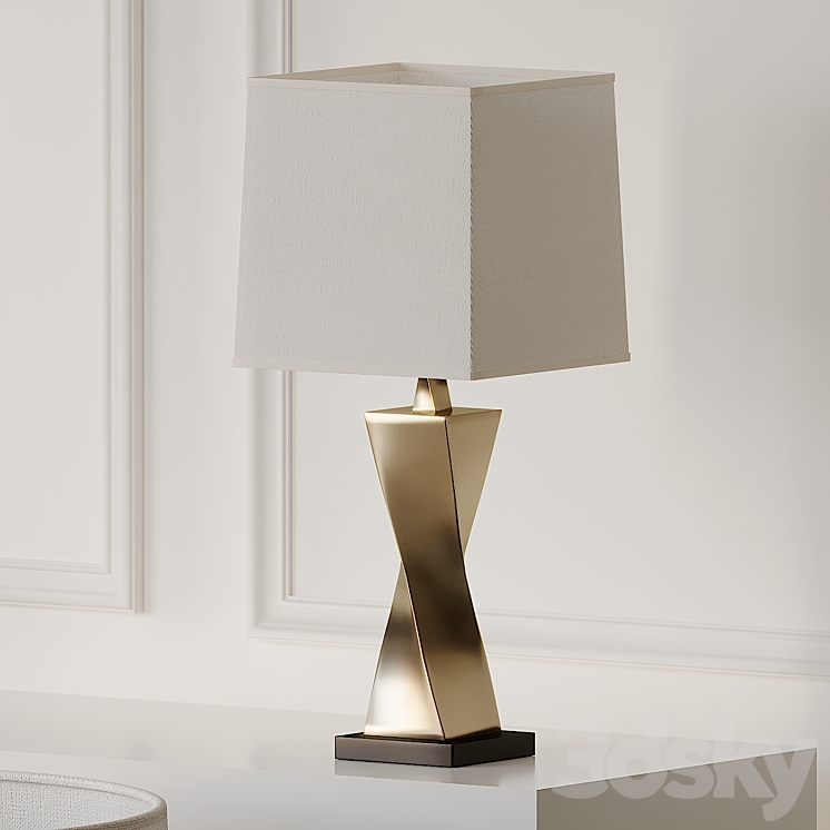 Brendan table lamp 3DS Max - thumbnail 2