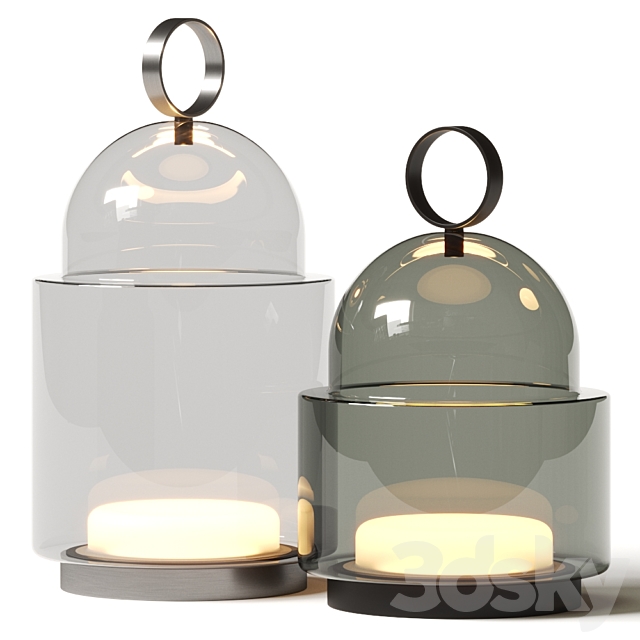 Brokis Dome Nomad Table Lamps 3DSMax File - thumbnail 1