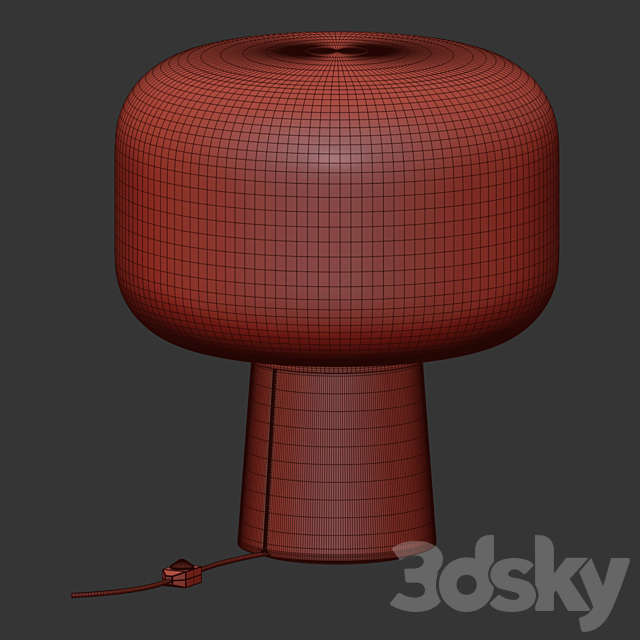 Bully Table Lamp 3DSMax File - thumbnail 3