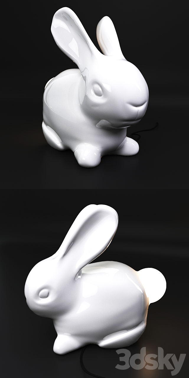 Bunny Lamp 3DSMax File - thumbnail 3