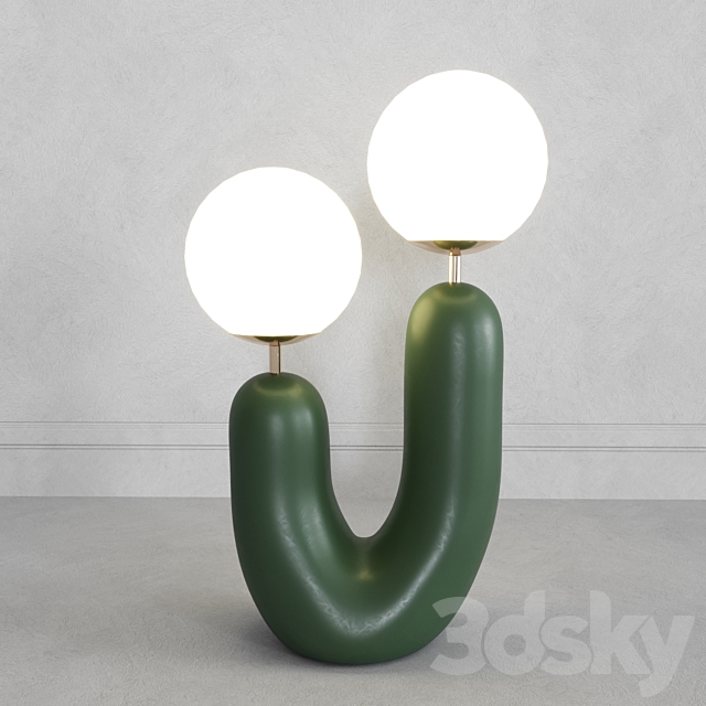 Cactus lamp 1 3DSMax File - thumbnail 1