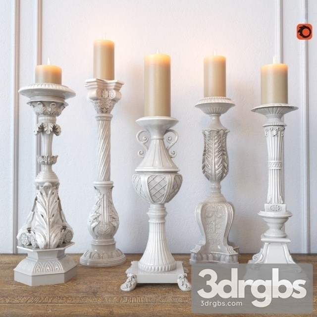 Candleholders 3dsmax Download - thumbnail 1