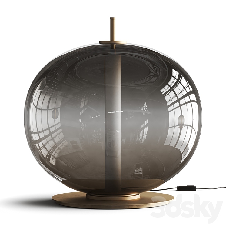 Casamilano Queen Table Lamps 3DS Max Model - thumbnail 2