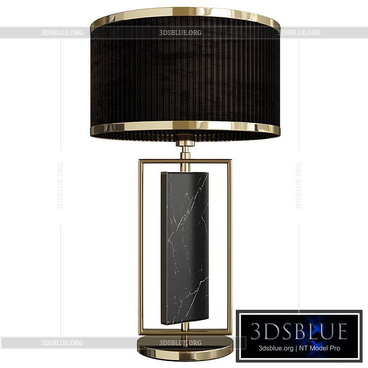 Castro petra table lamp 3DS Max - thumbnail 3