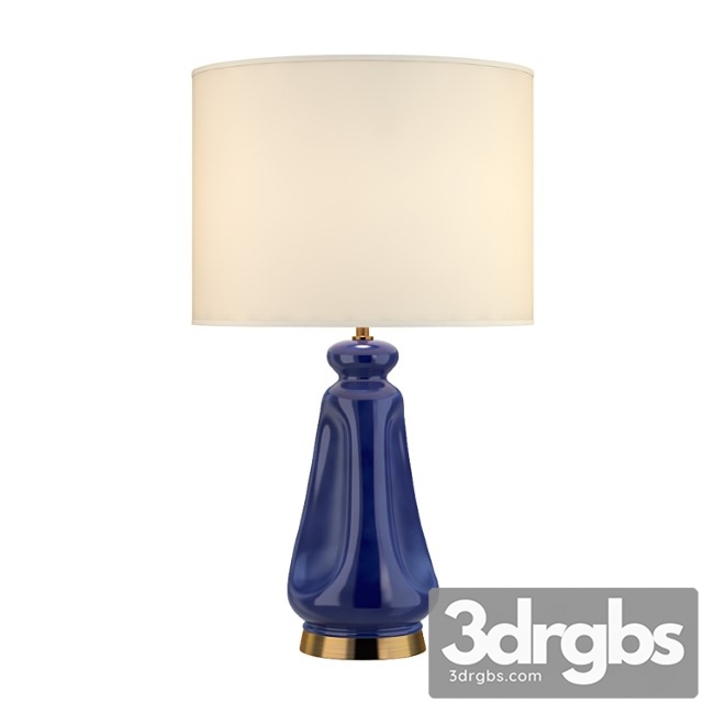 Casual Kapila Table Lamp In Blue Celadon 3dsmax Download - thumbnail 1