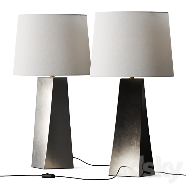 CB2 Beke Table Lamps 3DSMax File - thumbnail 1