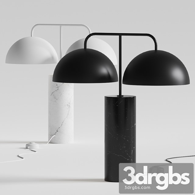 Cb2 domes marble tables lamps - thumbnail 1