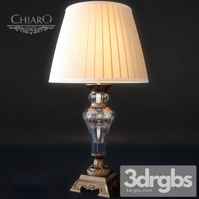 Chiaro Table Lamp 3dsmax Download - thumbnail 1