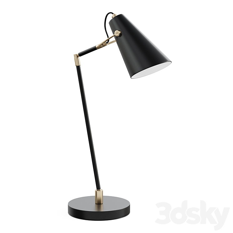 Cicero Desk Lamp 3DS Max Model - thumbnail 1