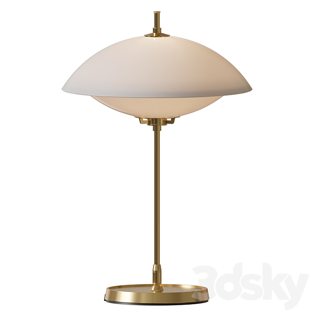 Clam Table Lamp 3ds Max - thumbnail 1