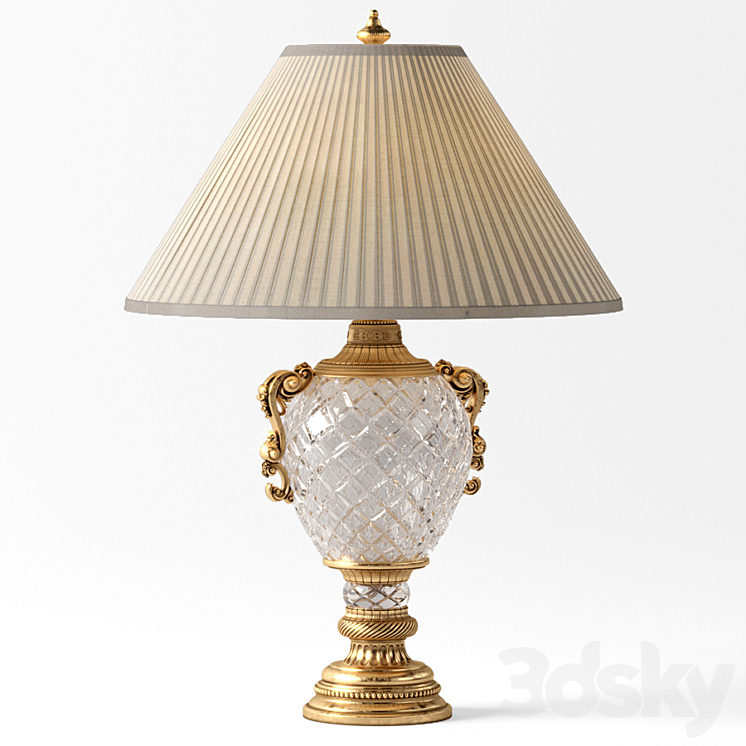 Classic table lamp Griffiths & Griffiths 3DS Max Model - thumbnail 1