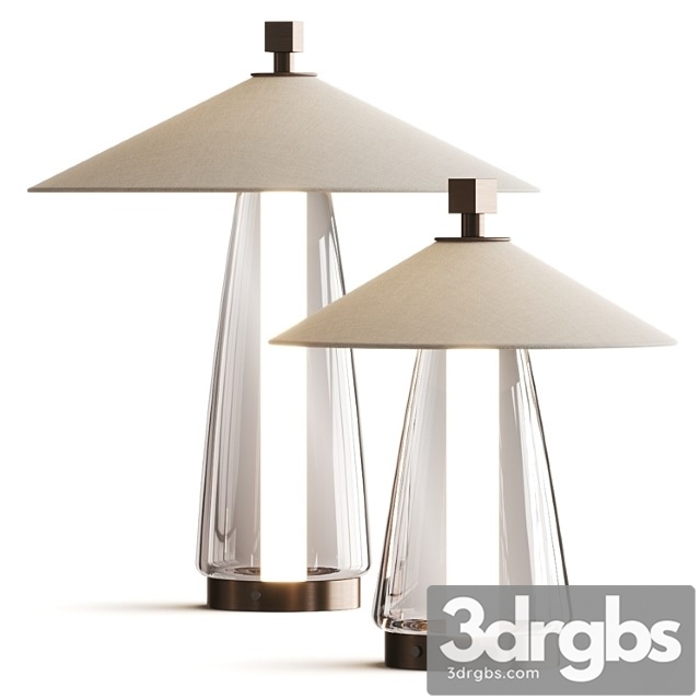 Contardi Asia Table Lamps 3dsmax Download - thumbnail 1