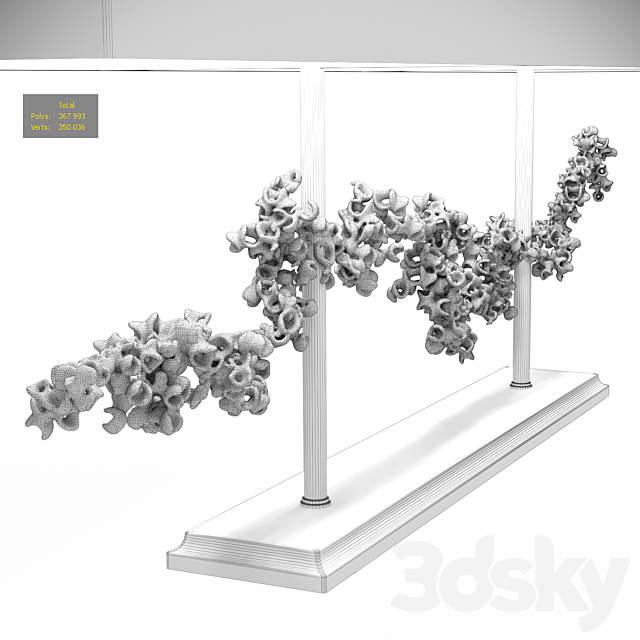 Coral console lamp 3DSMax File - thumbnail 3