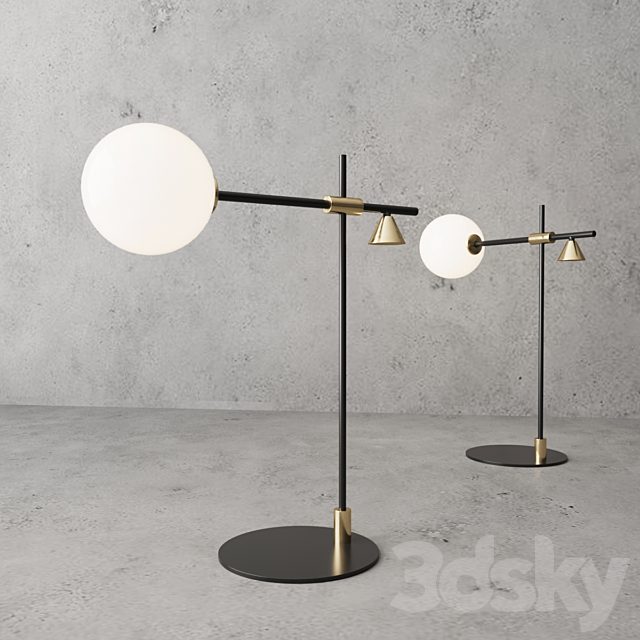 CRANE Table lamp _ Aromas del Campo 3DSMax File - thumbnail 2