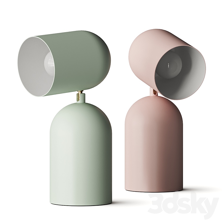 Crate and Barrel Pixi Table Lamp 3DS Max Model - thumbnail 1