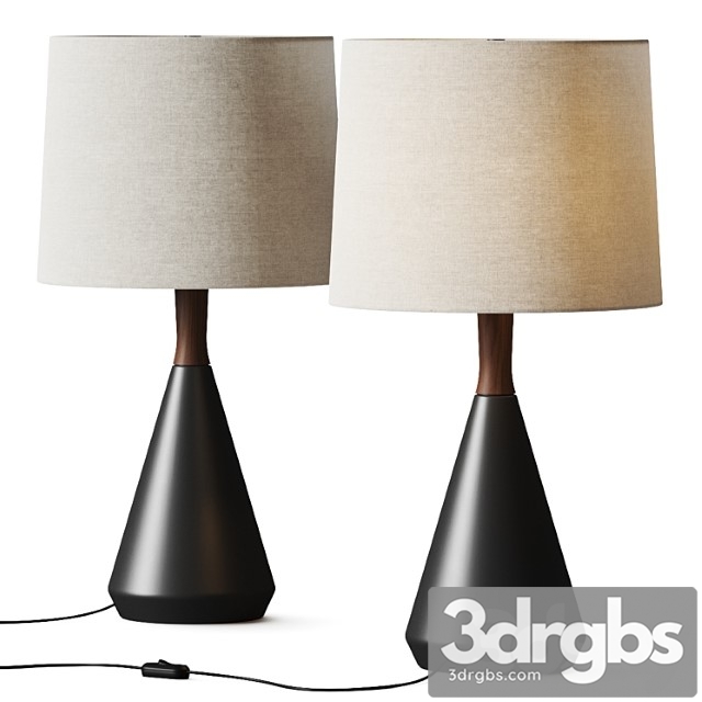 Crate and barrel weston table lamp - thumbnail 1