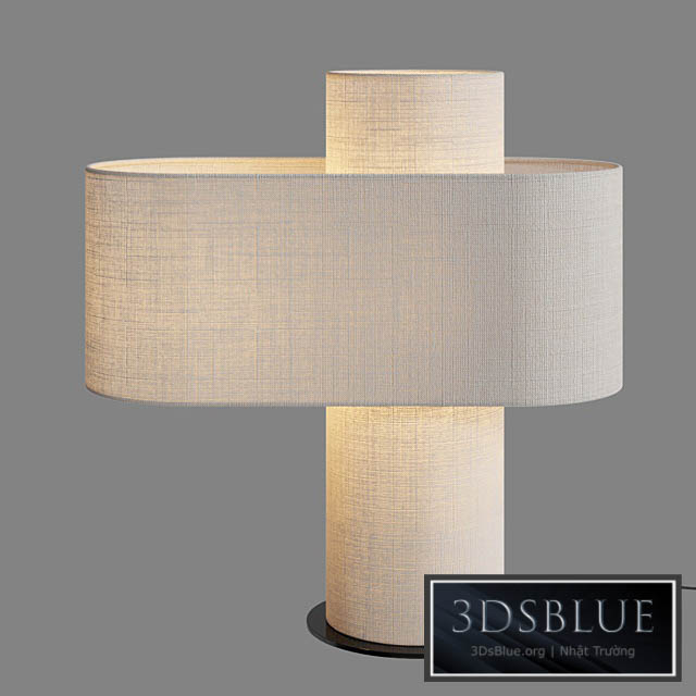 CRATE & BARREL Heron Glowing Table Lamp 3DS Max - thumbnail 3