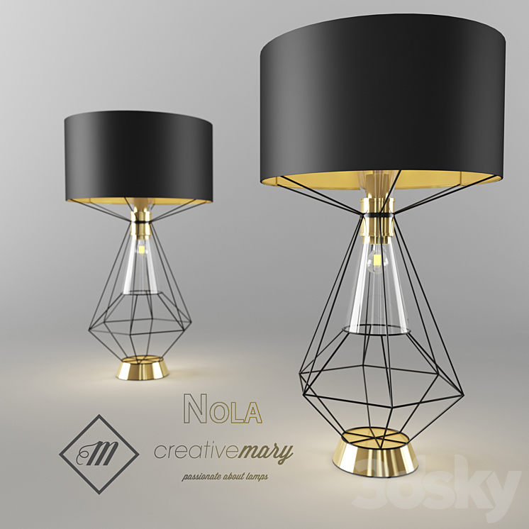 Creative Mary NOLA 3DS Max - thumbnail 1