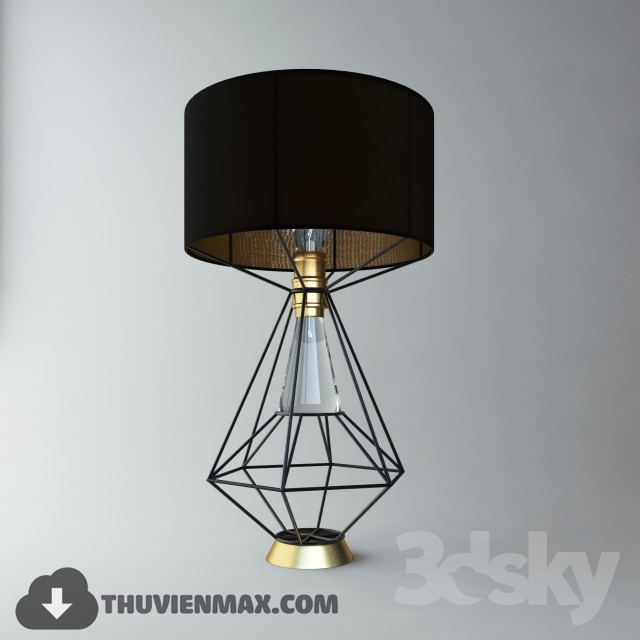 Creative mary Nola table lamp 3DS Max - thumbnail 3