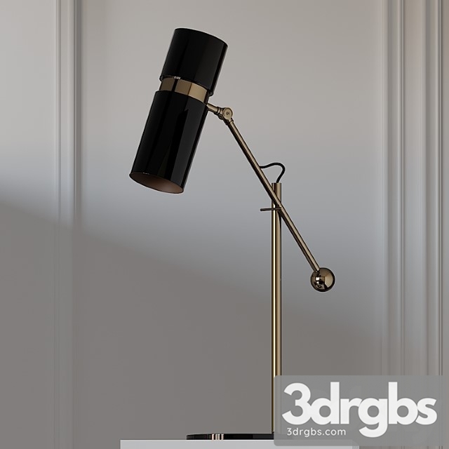 Creativemary kobe table lamp 3dsmax Download - thumbnail 1