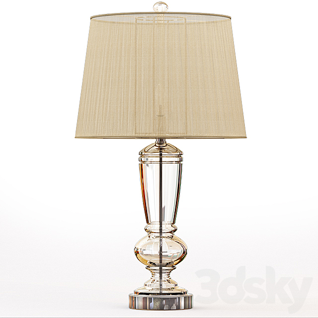 Crystal Castlebridge Table Lamp – Dimond D1811 3DS Max Model - thumbnail 1