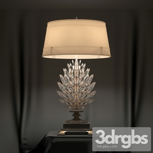 Crystal Laurel Fine Art Lamp 3dsmax Download - thumbnail 1