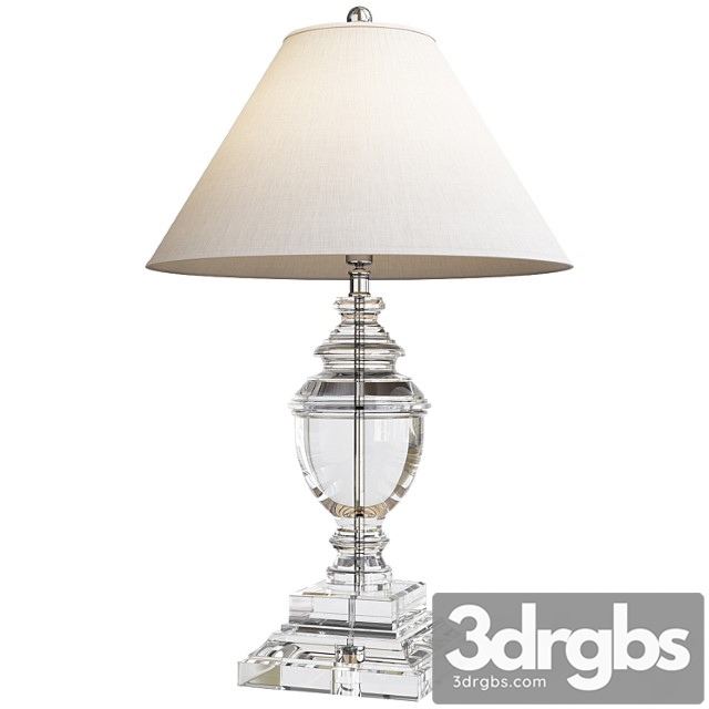 Crystal table lamp eichholtz noble - thumbnail 1