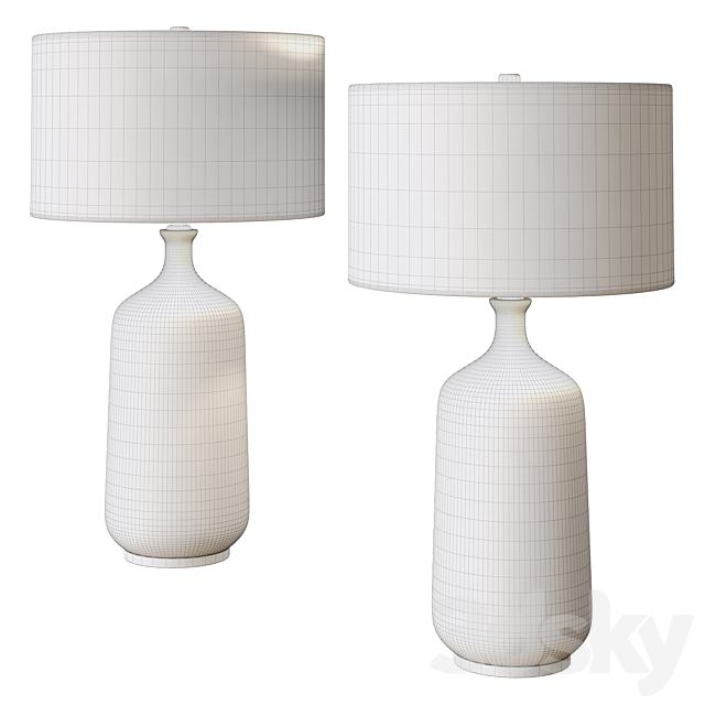 Culloden Table Lamp by Circa 3ds Max - thumbnail 3