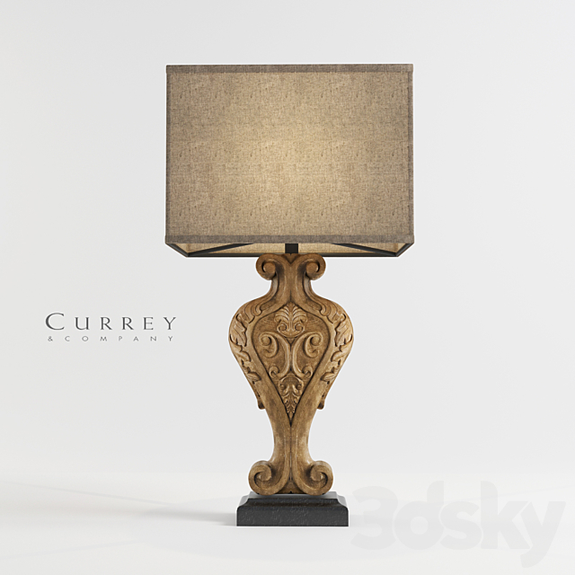 CURAY Hourglass Table Lamp 3DSMax File - thumbnail 1