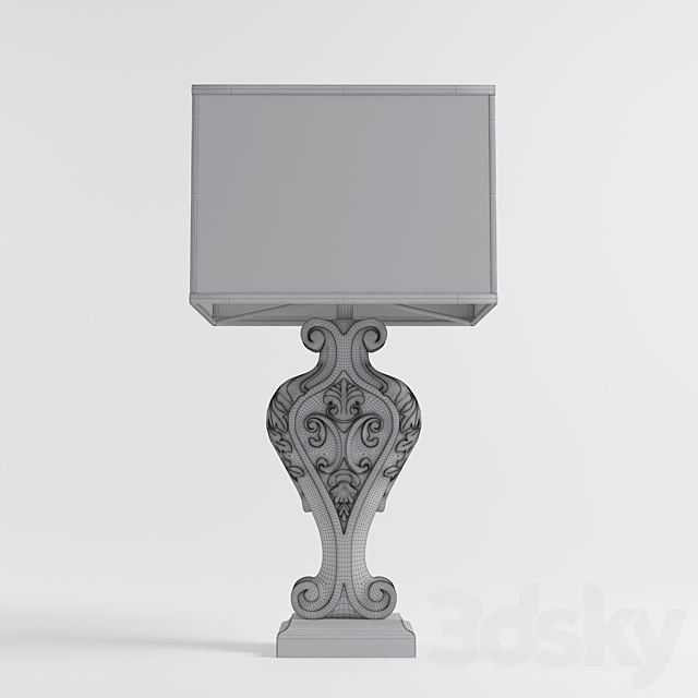 CURAY Hourglass Table Lamp 3DSMax File - thumbnail 2