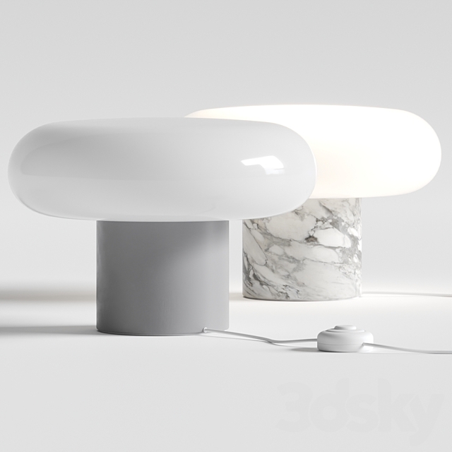 Danese Milano Itka Base Table Lamps 3DSMax File - thumbnail 1