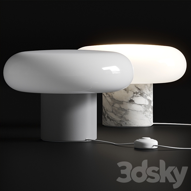 Danese Milano Itka Base Table Lamps 3DSMax File - thumbnail 2