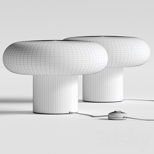 Danese Milano Itka Base Table Lamps 3DSMax File - thumbnail 3