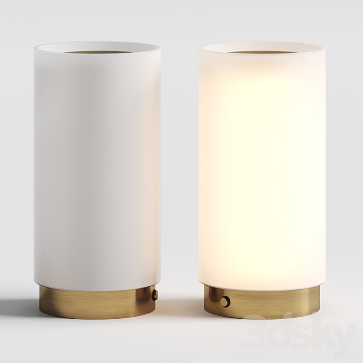 Davide Groppi Bugia Table Lamp 3DS Max - thumbnail 1