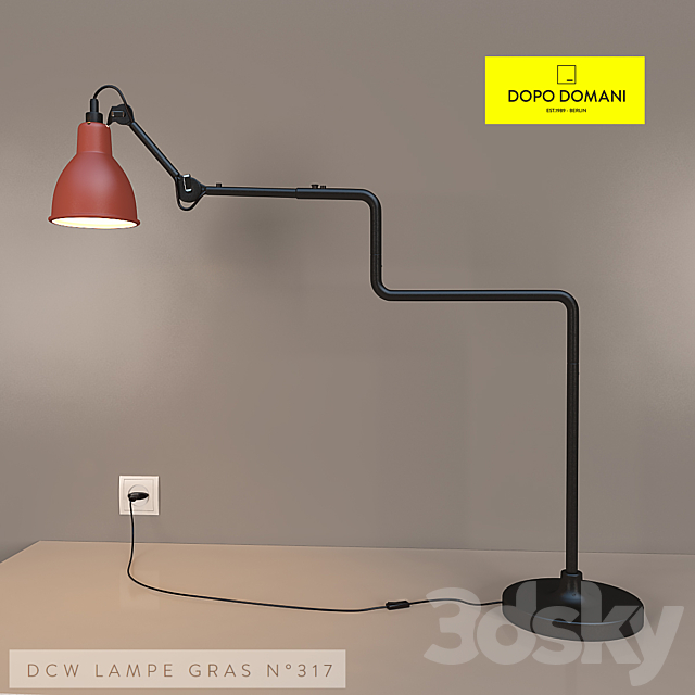 DCW Lampe Gras 3DS Max Model - thumbnail 3