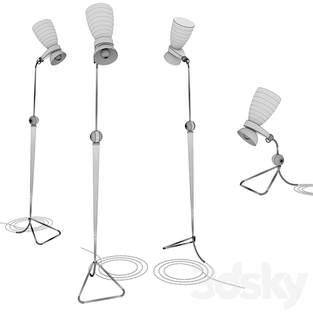 Delightfull Amy table lamp 3DSMax File - thumbnail 3