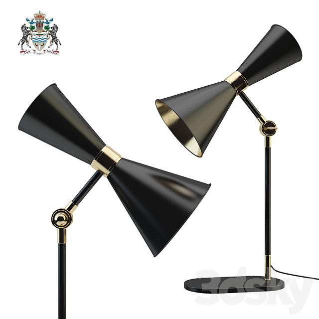 Delightfull cairo Table lamp 3DSMax File - thumbnail 1