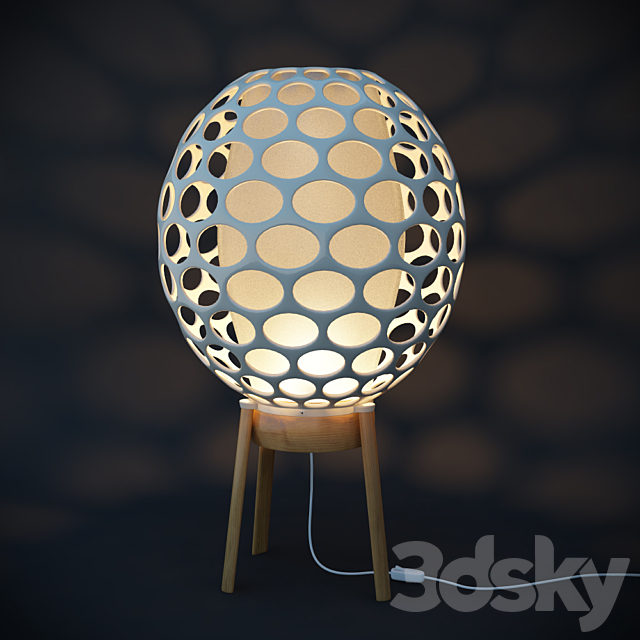 Designer lamps 3DS Max Model - thumbnail 2