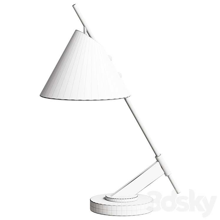 Desk lamp 3DS Max Model - thumbnail 2