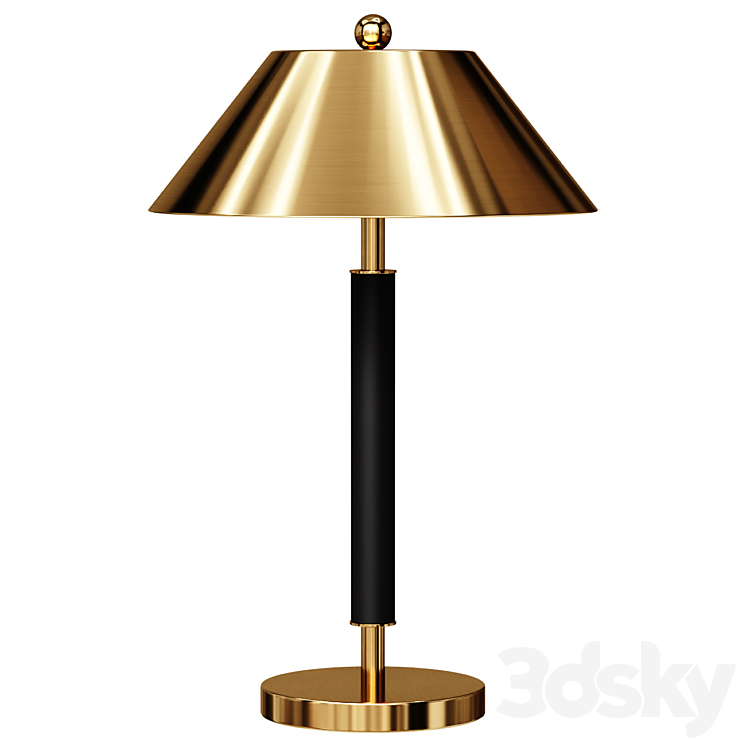 Desk lamp 3DS Max Model - thumbnail 1