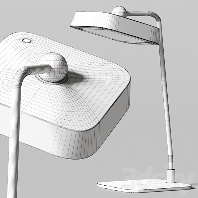 Diomede Flai Desk Lamp 3DSMax File - thumbnail 2