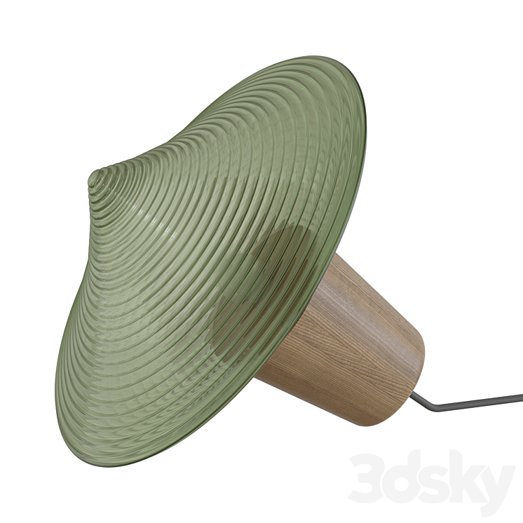 Disca T Table | Table lamp 3DS Max Model - thumbnail 2