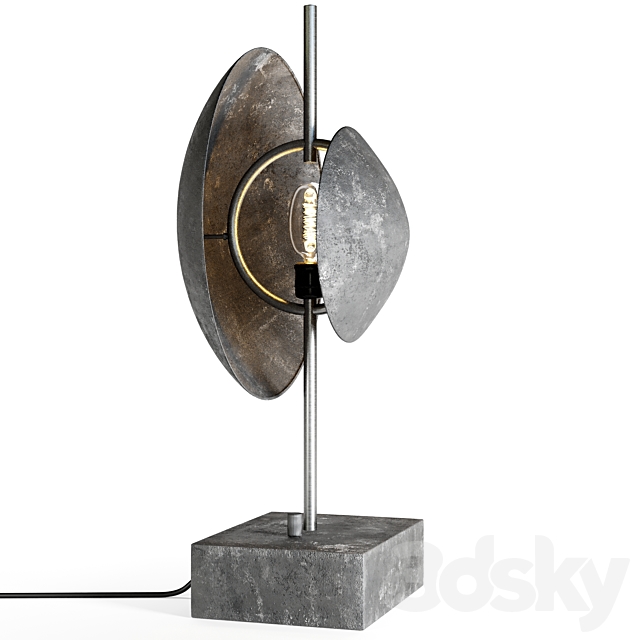 Dusk Table Lamp 3DSMax File - thumbnail 1