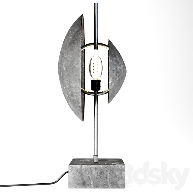 Dusk Table Lamp 3DSMax File - thumbnail 2