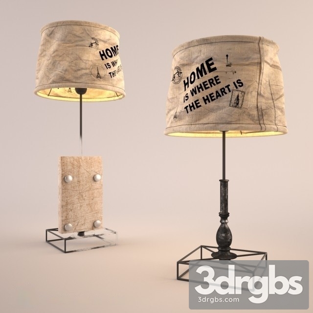 Eglo Table Lamp 3dsmax Download - thumbnail 1