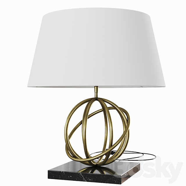 Eichholtz table lamp edition 3DSMax File - thumbnail 1